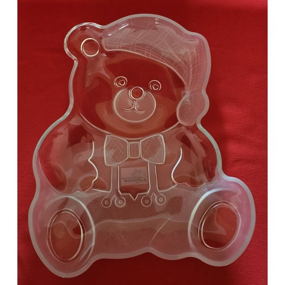 Mervyn's Teddy Bear Platter Home Beautiful - Picture 1 of 12